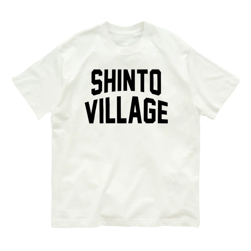 JIMOTOE Wear Local Japanの榛東村 SHINTO VILLAGE Organic Cotton T-Shirt