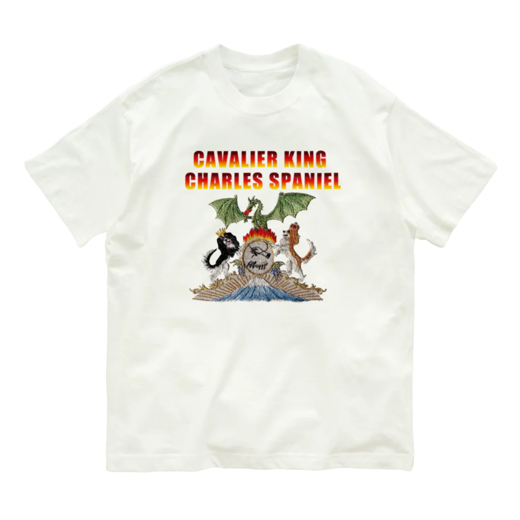 𝕗𝕗𝕗𝕦𝕛𝕛𝕛𝕚のPower of Cavalier  オーガニックコットンTシャツ