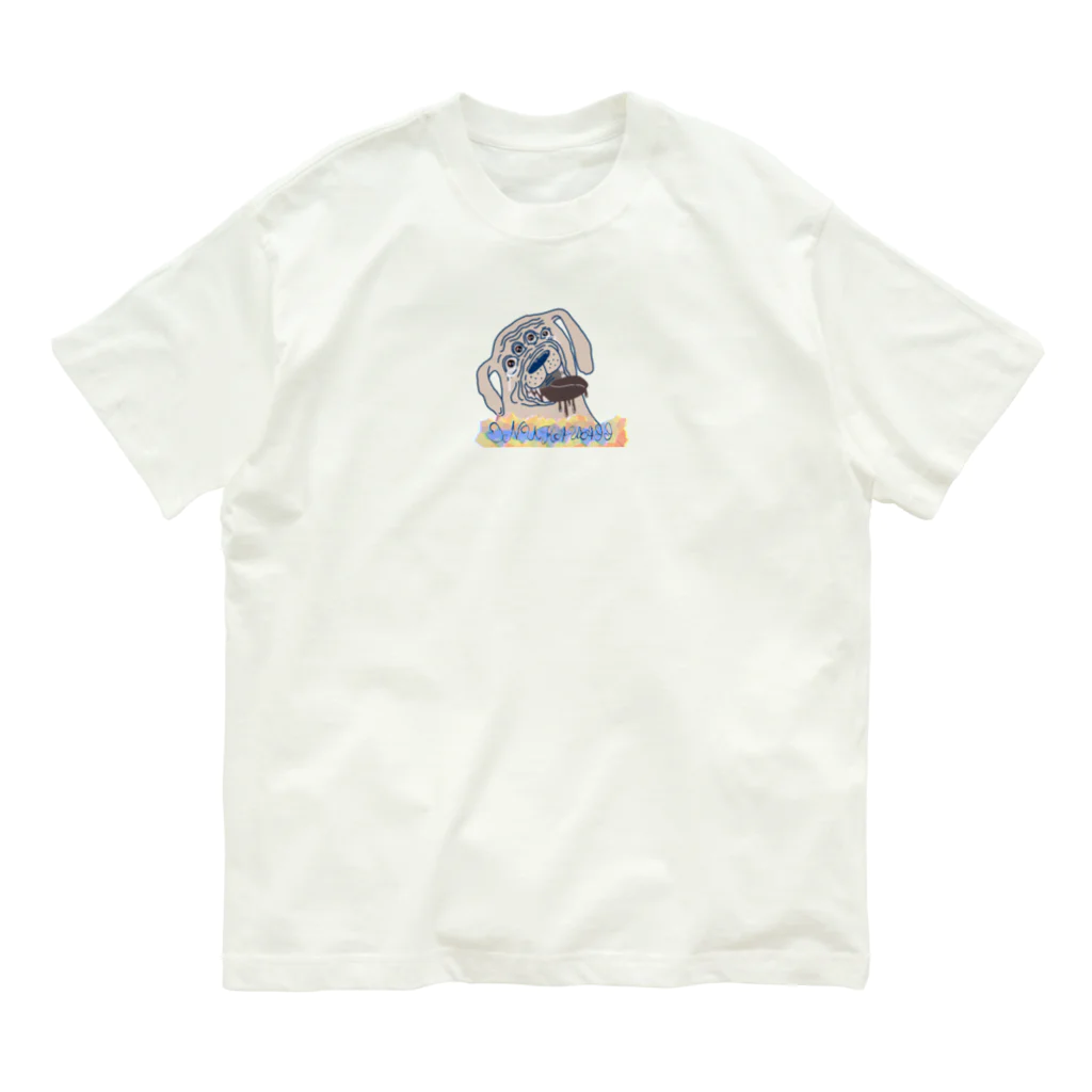 ktmのかわいい犬 オーガニックコットンTシャツ