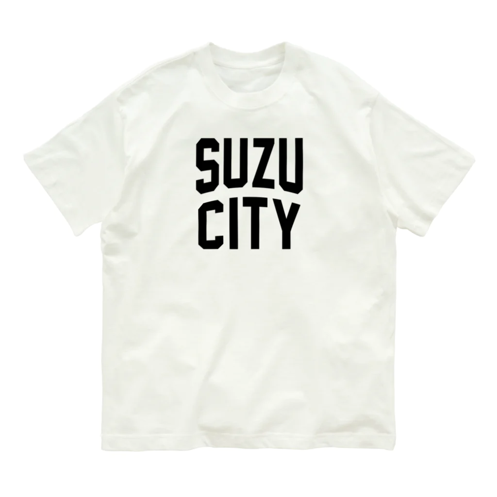 JIMOTOE Wear Local Japanの珠洲市 SUZU CITY オーガニックコットンTシャツ