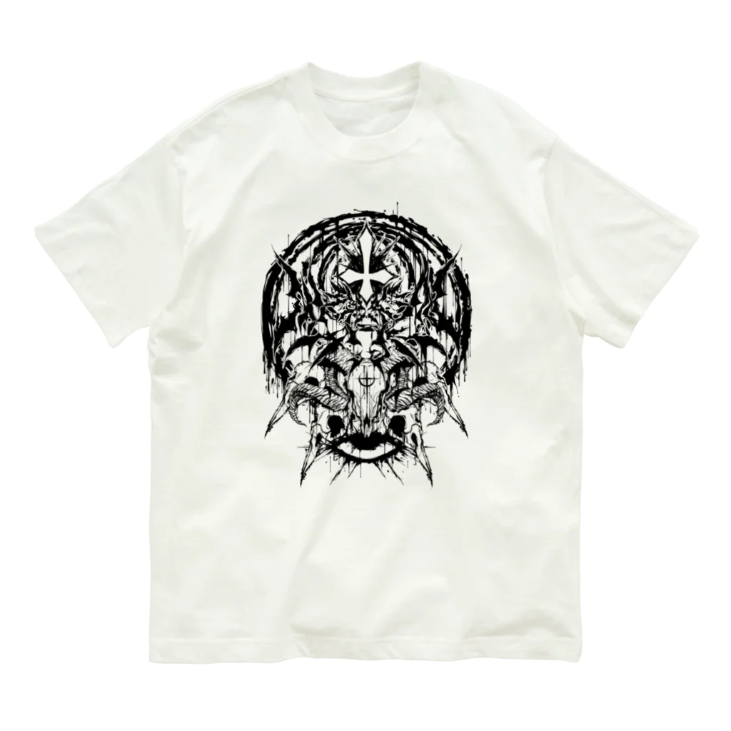 エゴイスト乙女の聖痕　黒 Organic Cotton T-Shirt