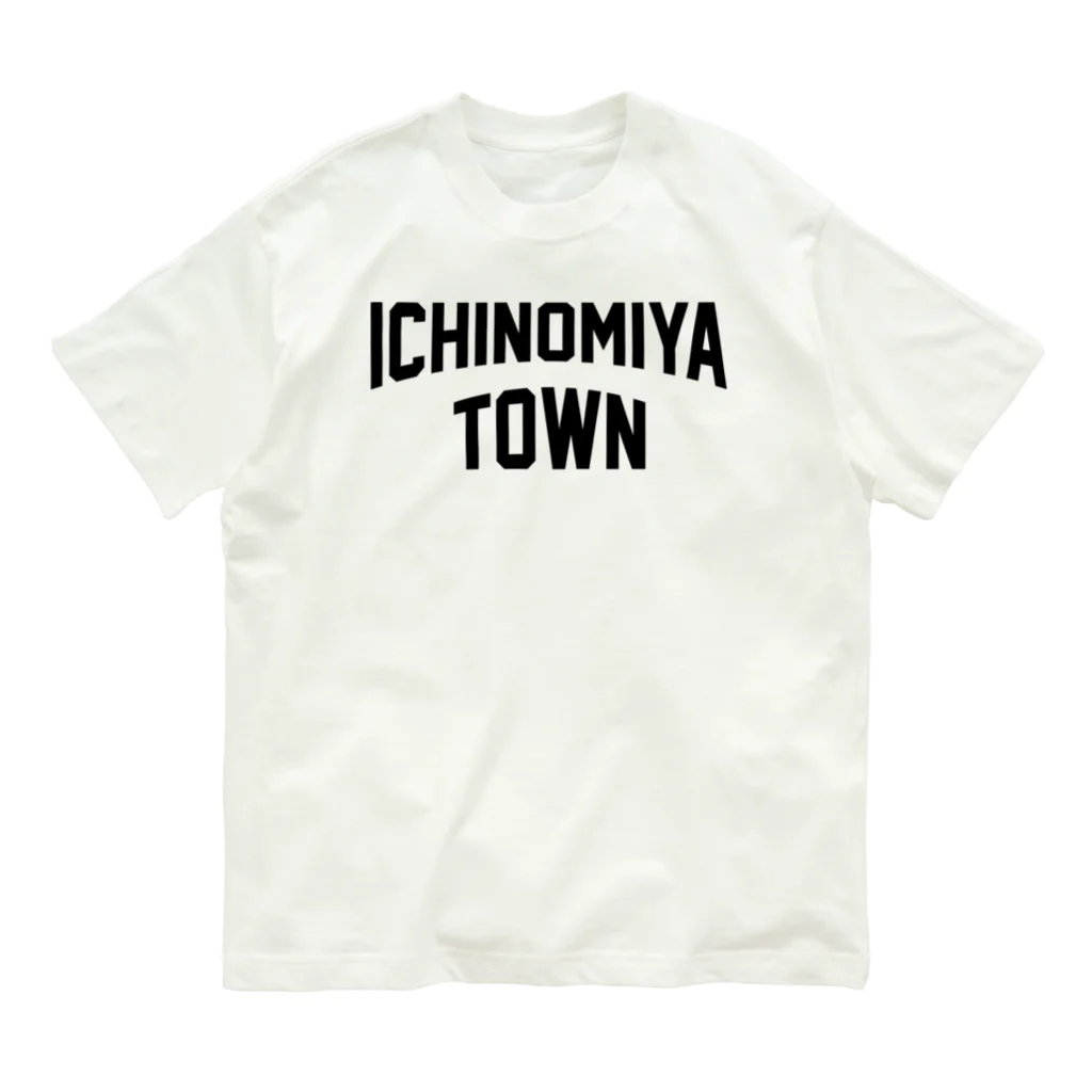 JIMOTOE Wear Local Japanの一宮町市 ICHINOMIYA CITY オーガニックコットンTシャツ