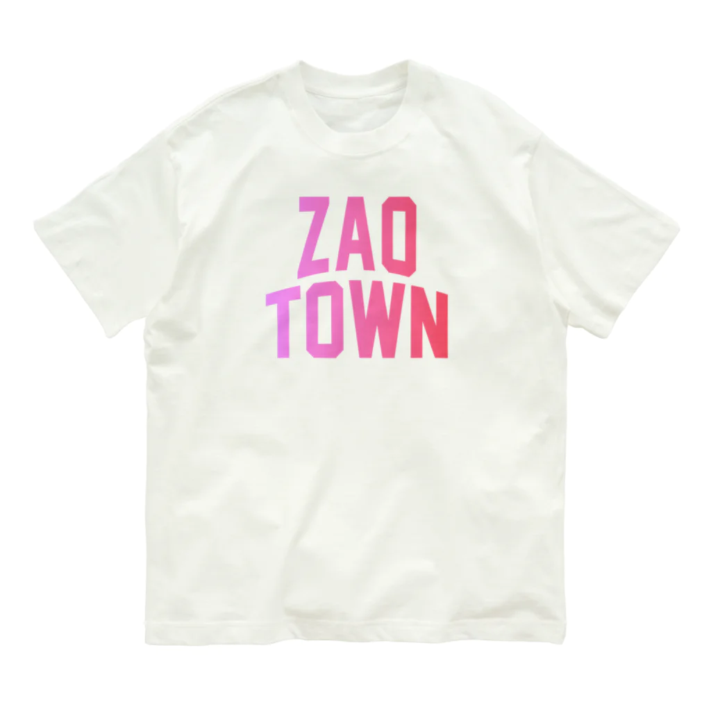 JIMOTOE Wear Local Japanの蔵王町 ZAO TOWN オーガニックコットンTシャツ