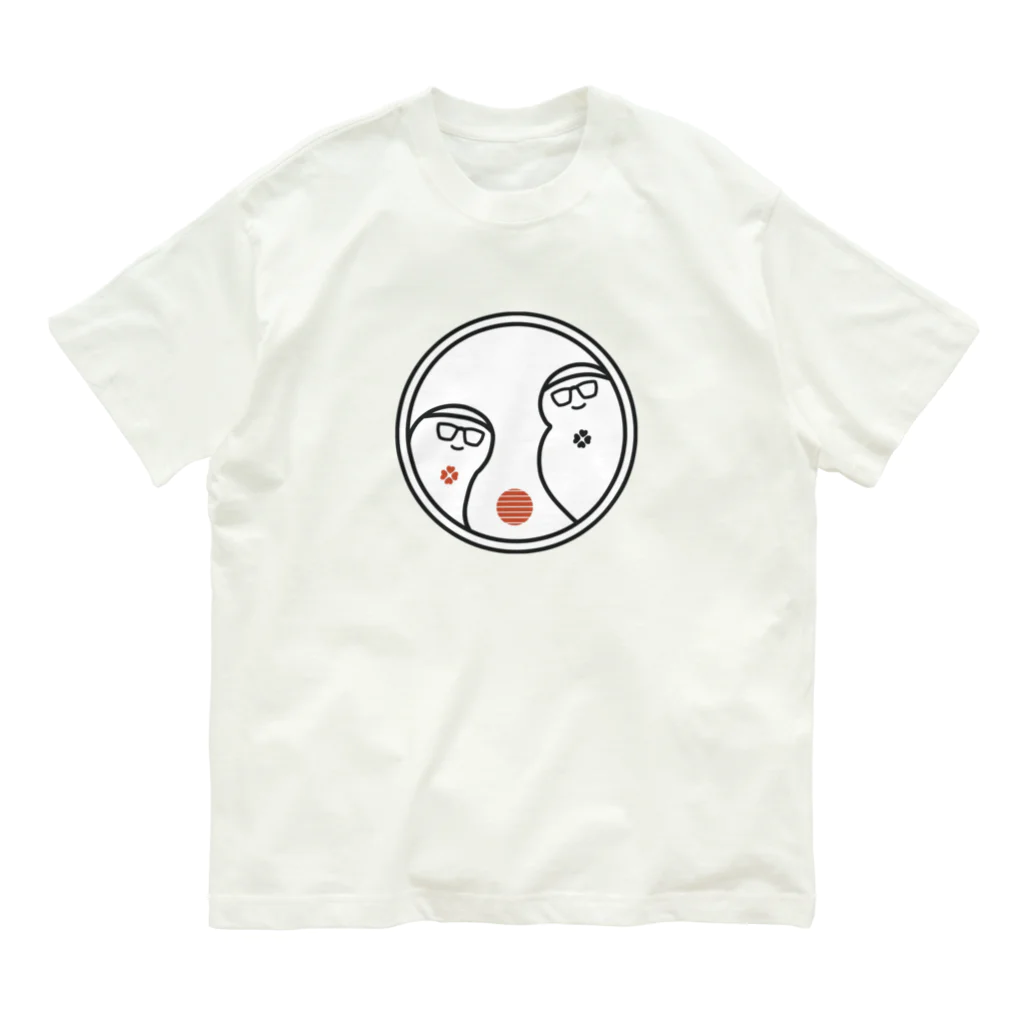 赤字黒字の「赤字さん黒字さん」オリジナルグッズ Organic Cotton T-Shirt