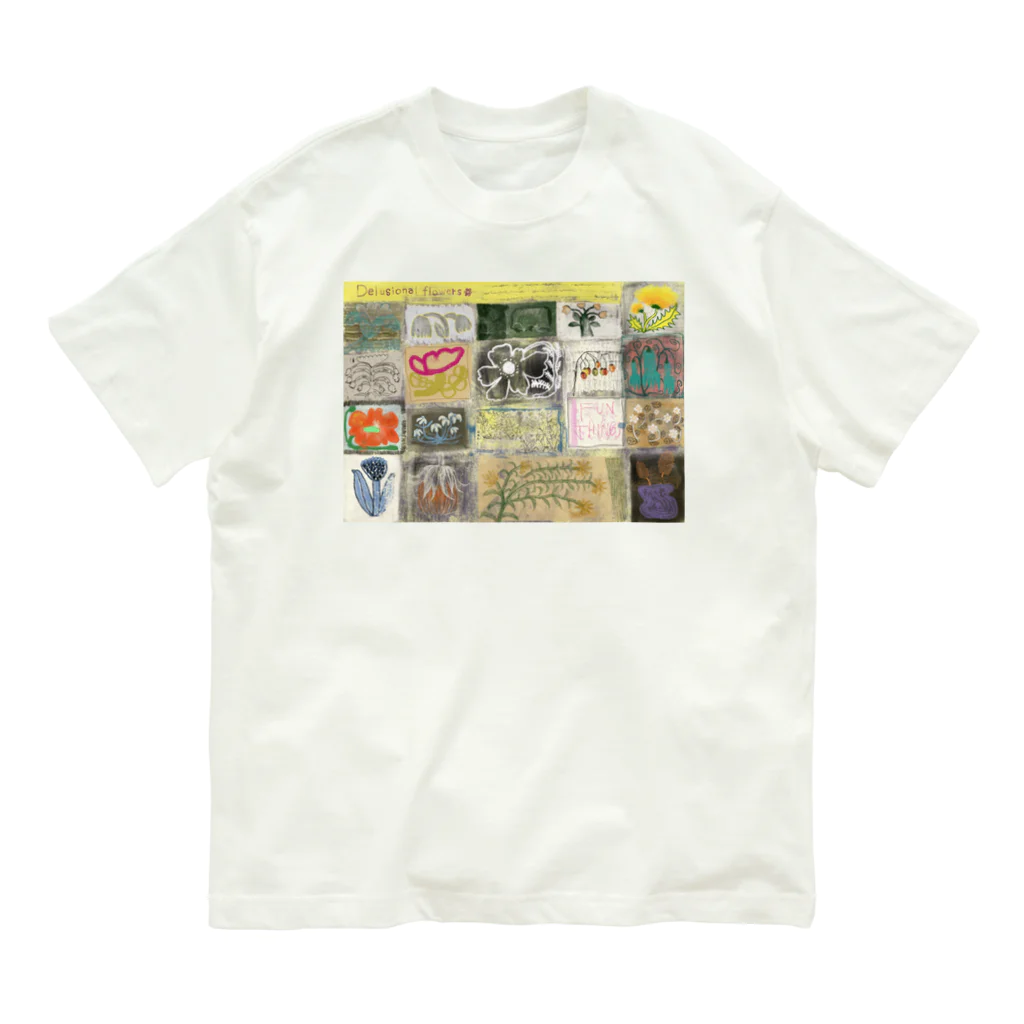 kannnnaのflowers Organic Cotton T-Shirt