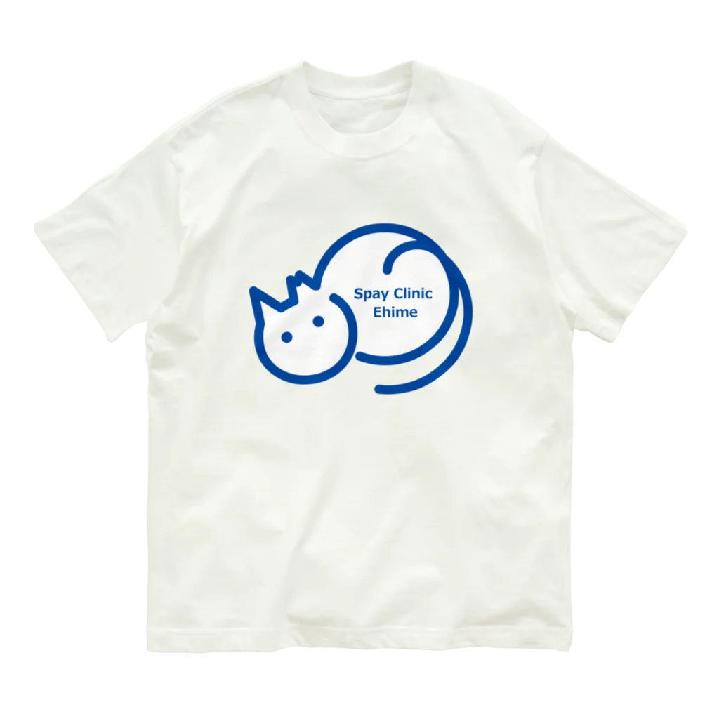 えひめクリップスのスペイクリニック愛媛 オーガニックコットンTシャツ