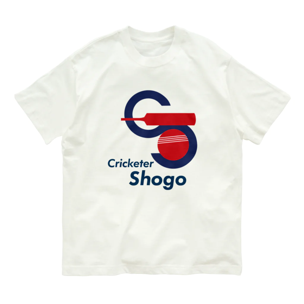 クリケットおじさんの店[Kenny's Shop]のクリケット日本代表の木村昇吾選手のGODDS Organic Cotton T-Shirt