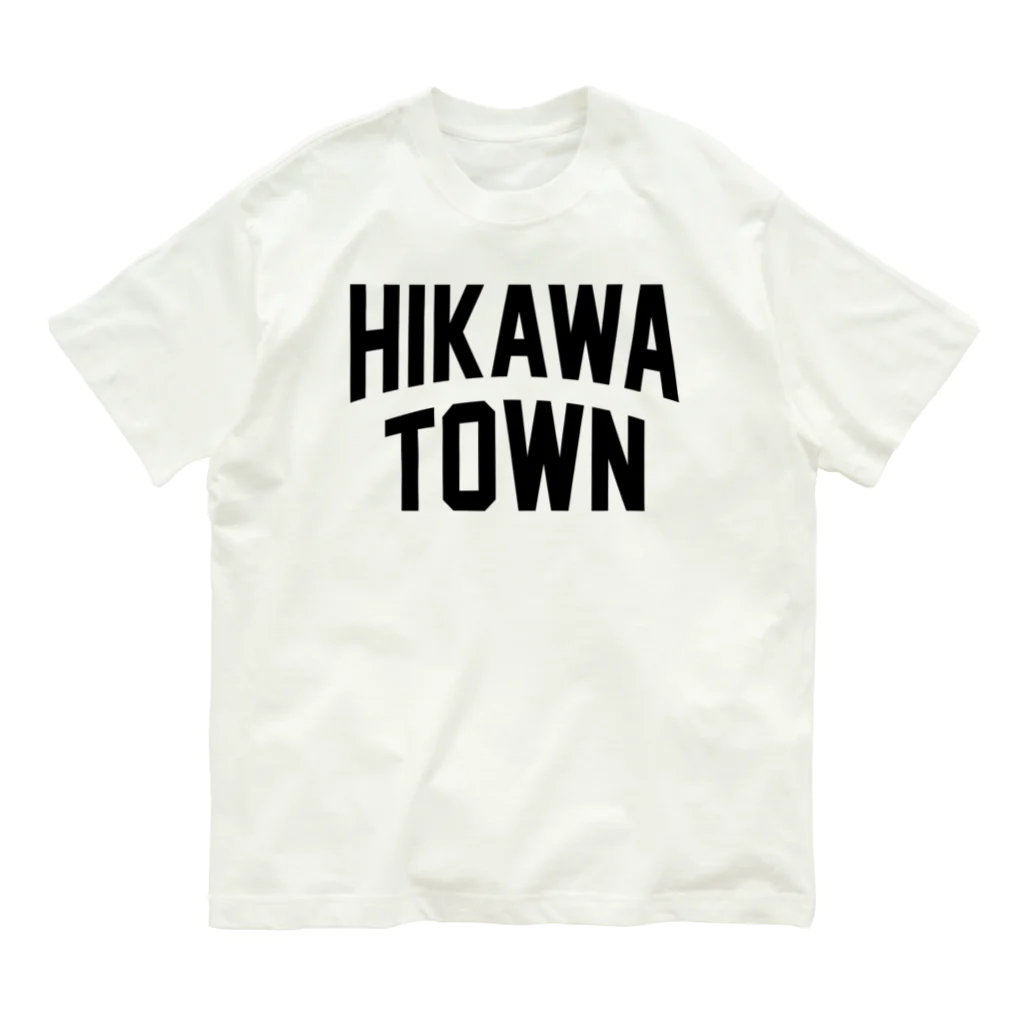 JIMOTOE Wear Local Japanの氷川町 HIKAWA TOWN オーガニックコットンTシャツ