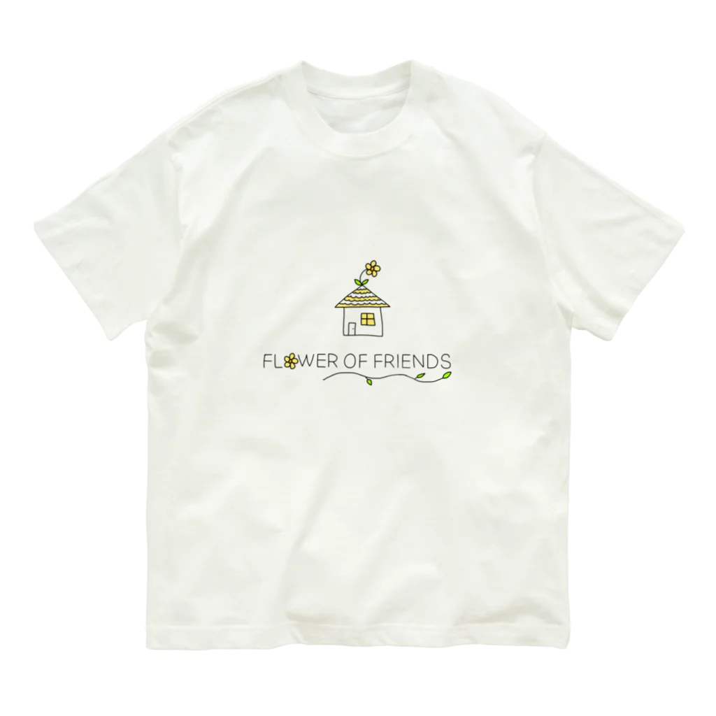 floweroffriendsのflower of friends Organic Cotton T-Shirt