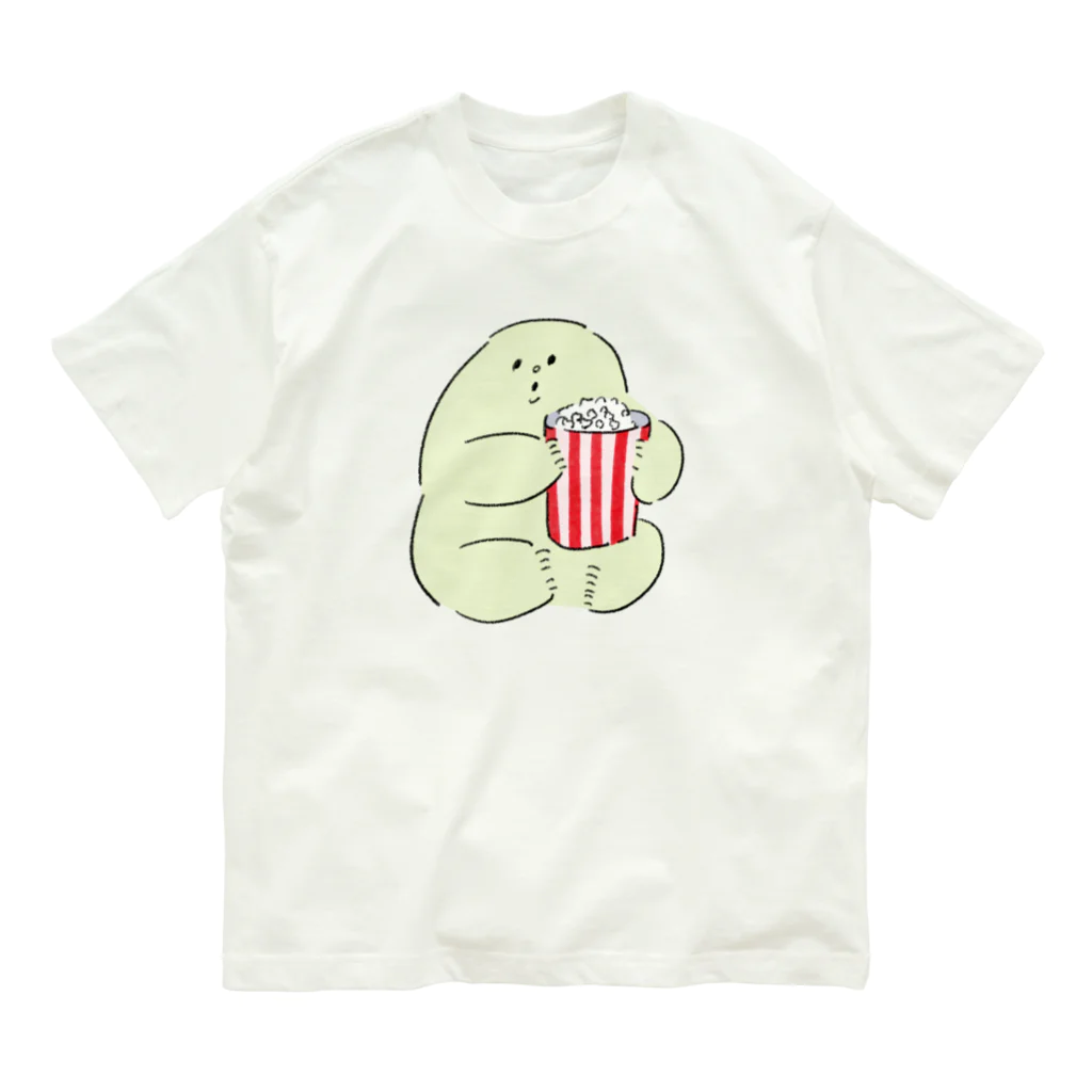 boorichanのイエティ、映画day オーガニックコットンTシャツ