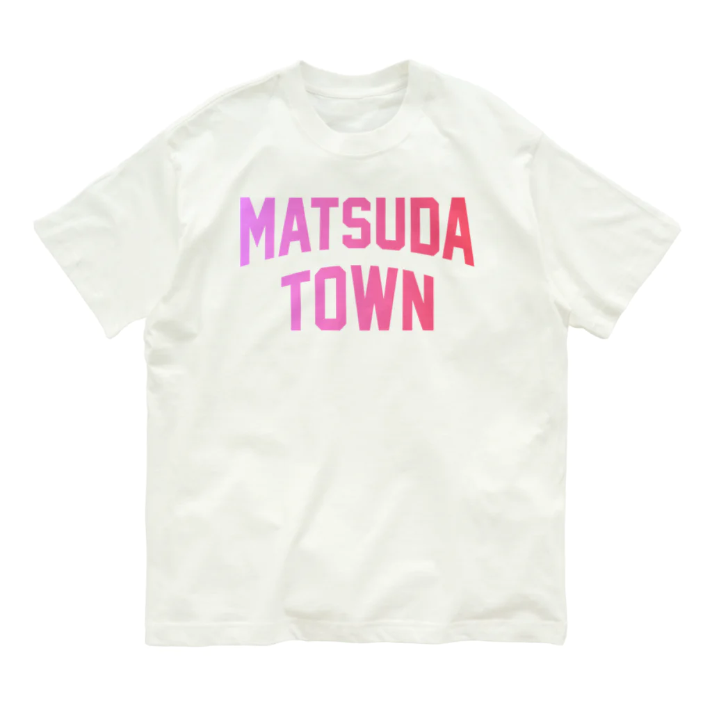 JIMOTOE Wear Local Japanの松田町 MATSUDA  TOWN オーガニックコットンTシャツ