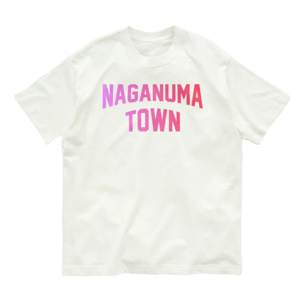 JIMOTOE Wear Local Japanの長沼町 NAGANUMA TOWN オーガニックコットンTシャツ