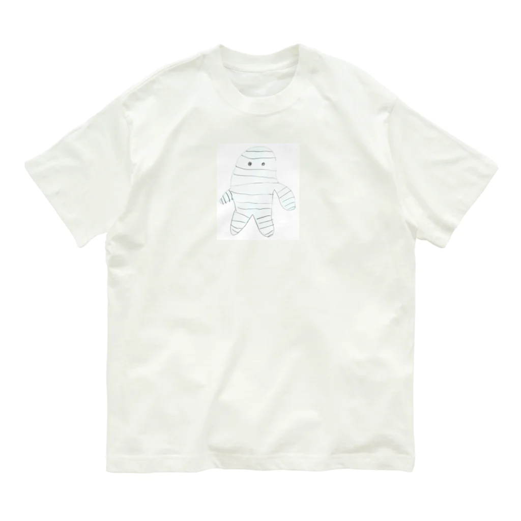 どんぐり屋のミイラ男（5歳児作） Organic Cotton T-Shirt