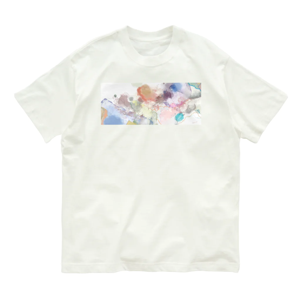 kannnnaの淡い時間 オーガニックコットンTシャツ