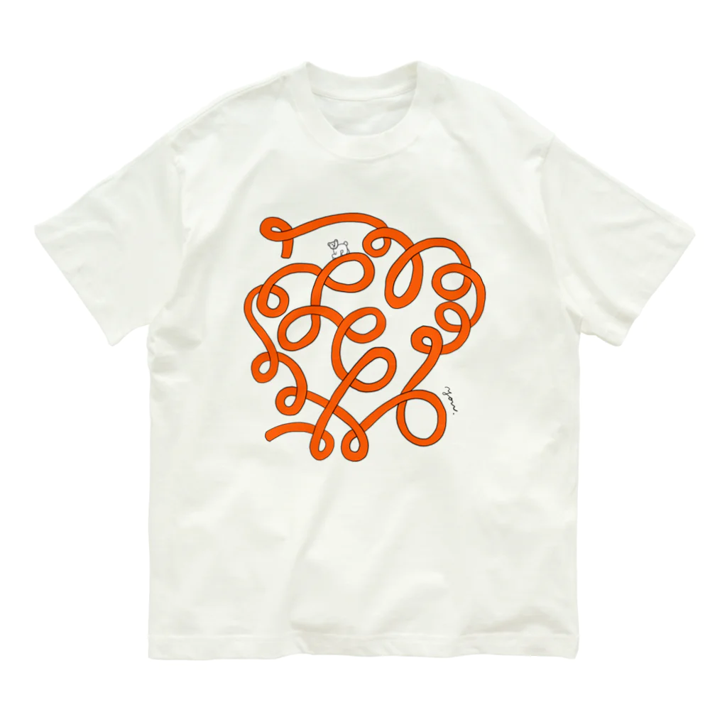 CHACOのシロクマのシロクマとひも Organic Cotton T-Shirt