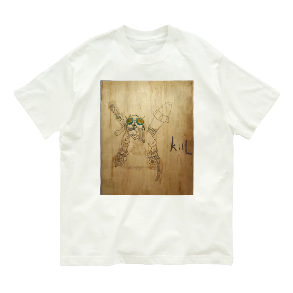 マキロン9shopのkilL. Organic Cotton T-Shirt