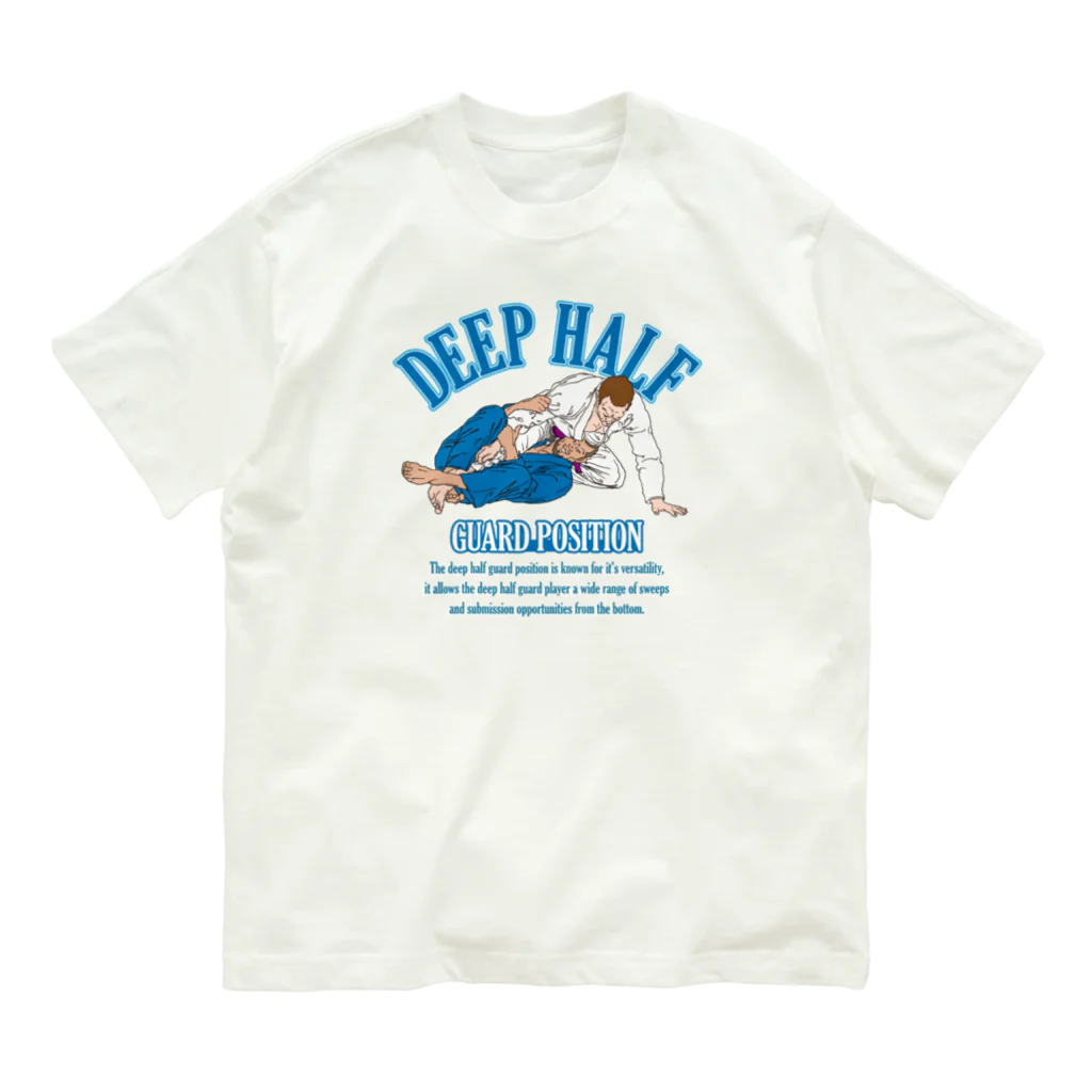 HIGEQLOのDeep Half Guard オーガニックコットンTシャツ