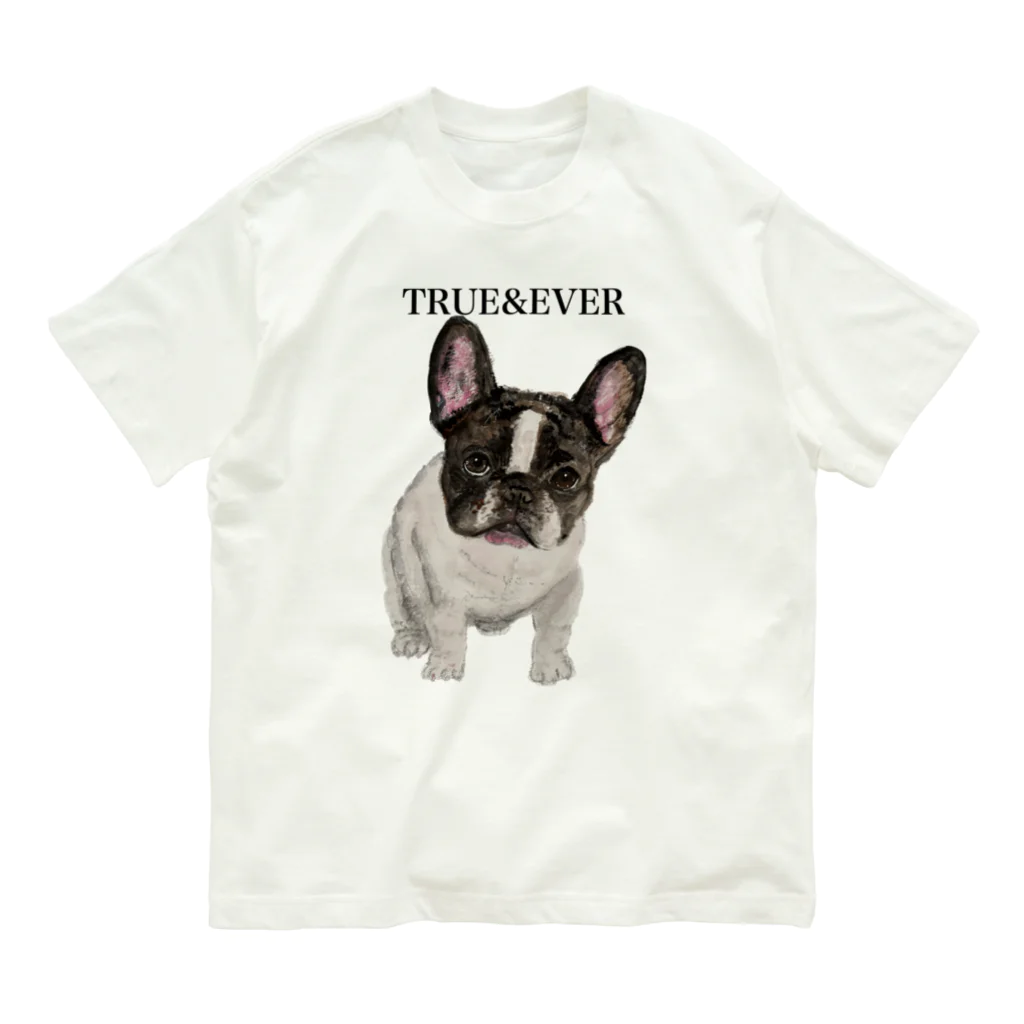 TrueMyLoveのFrenchBulldog オーガニックコットンTシャツ