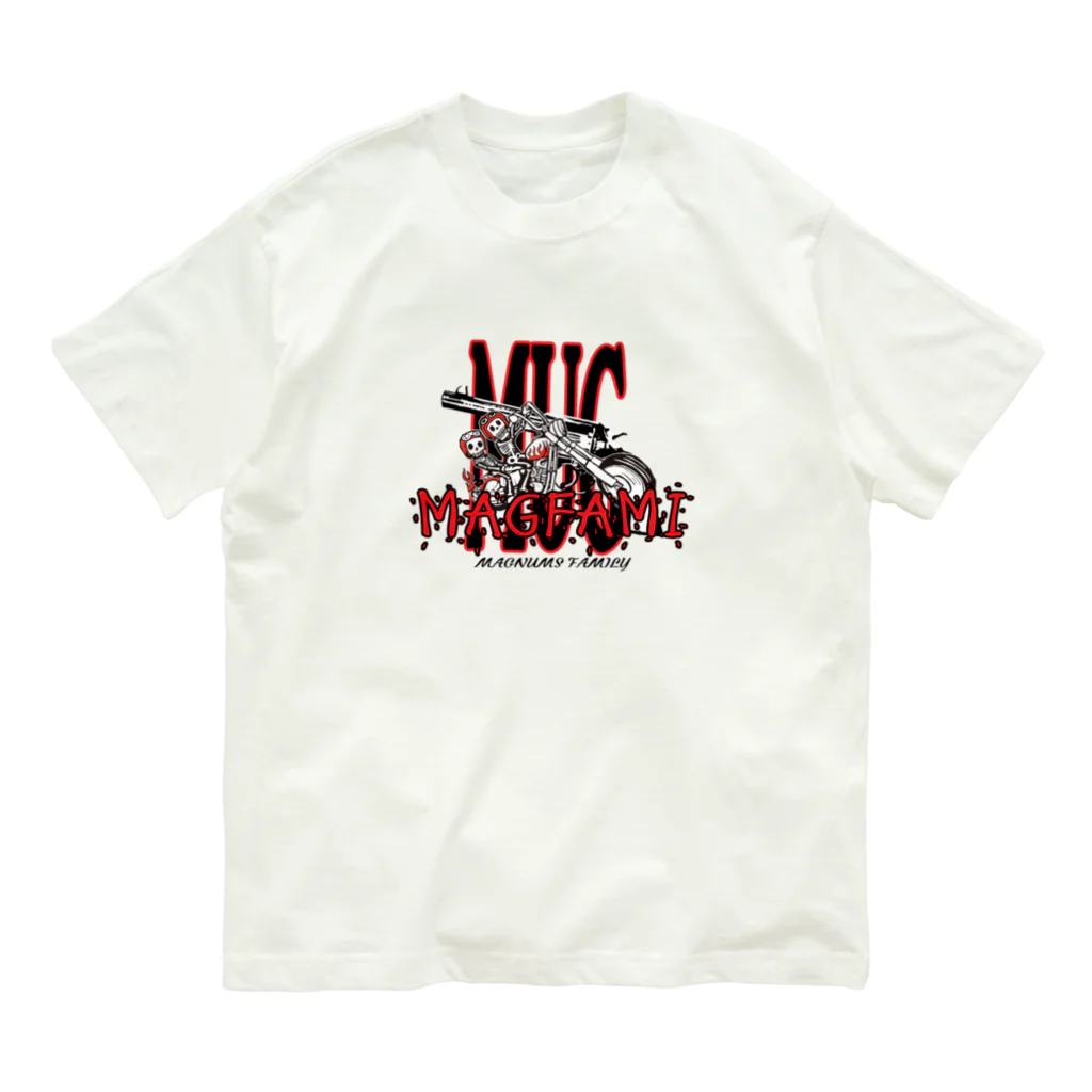 L.H.S.H のMAGNUMS　FAMILY Organic Cotton T-Shirt