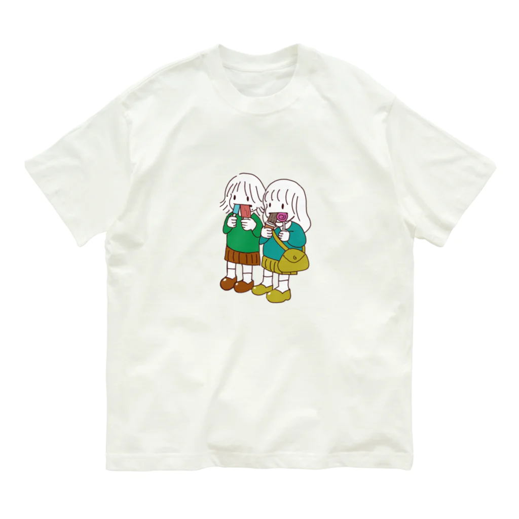 踊るこどもたちのエネルギー充電中!! Organic Cotton T-Shirt