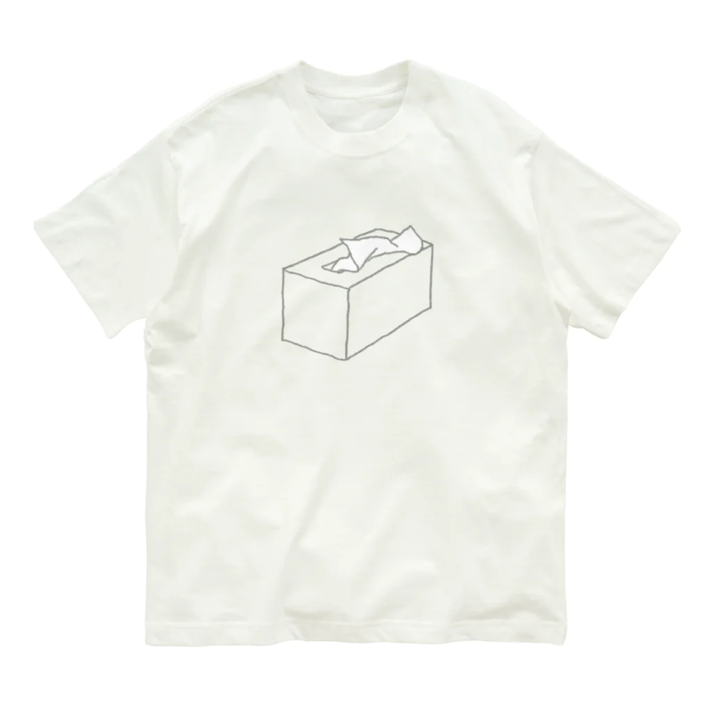 たかはしの店の箱ティッシュ Organic Cotton T-Shirt