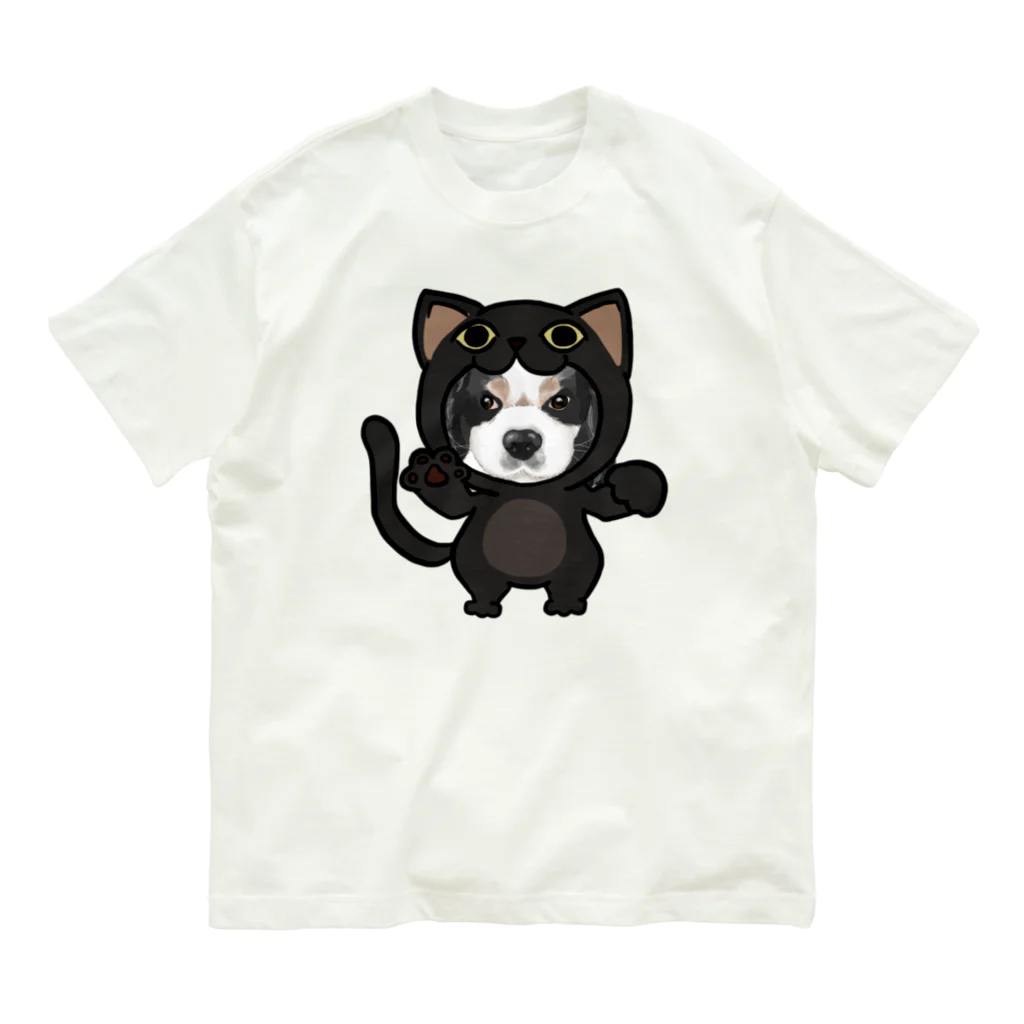 みきぞーん｜保護猫 ミッキー画伯と肉球とおともだちのmaruku Organic Cotton T-Shirt