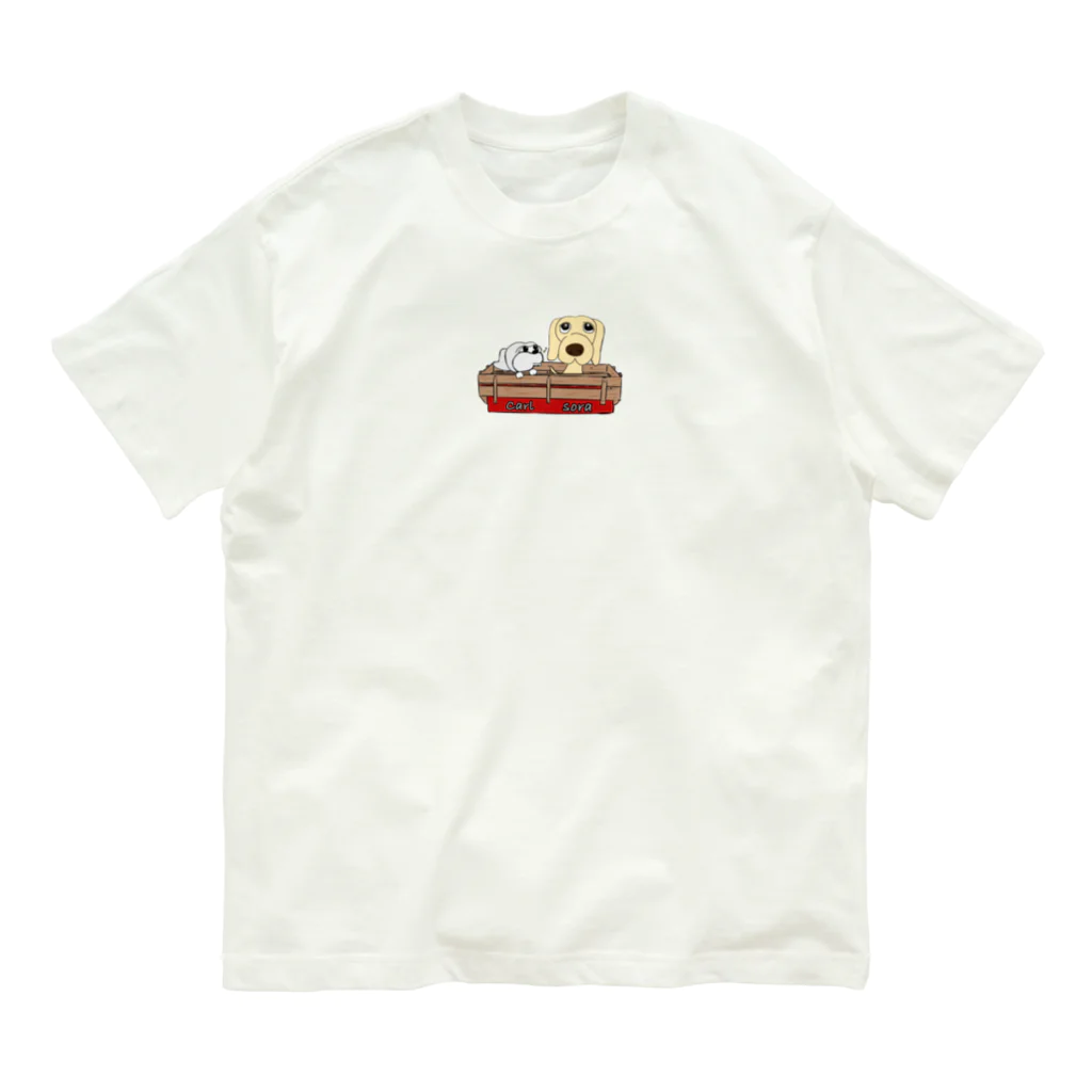 ソラッキーのsora  carl Organic Cotton T-Shirt