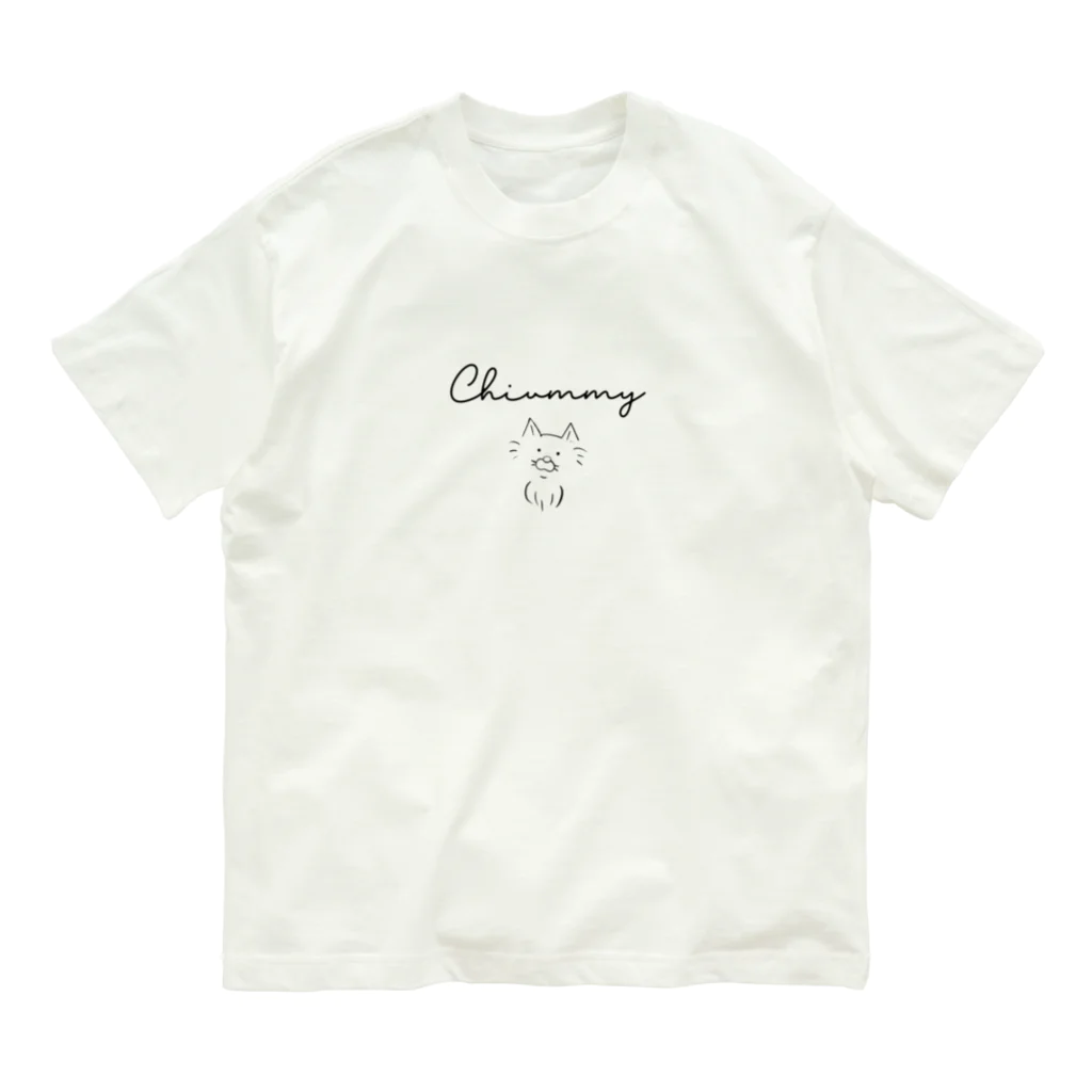 ChiummyのChiummy にじロゴシリーズ Organic Cotton T-Shirt