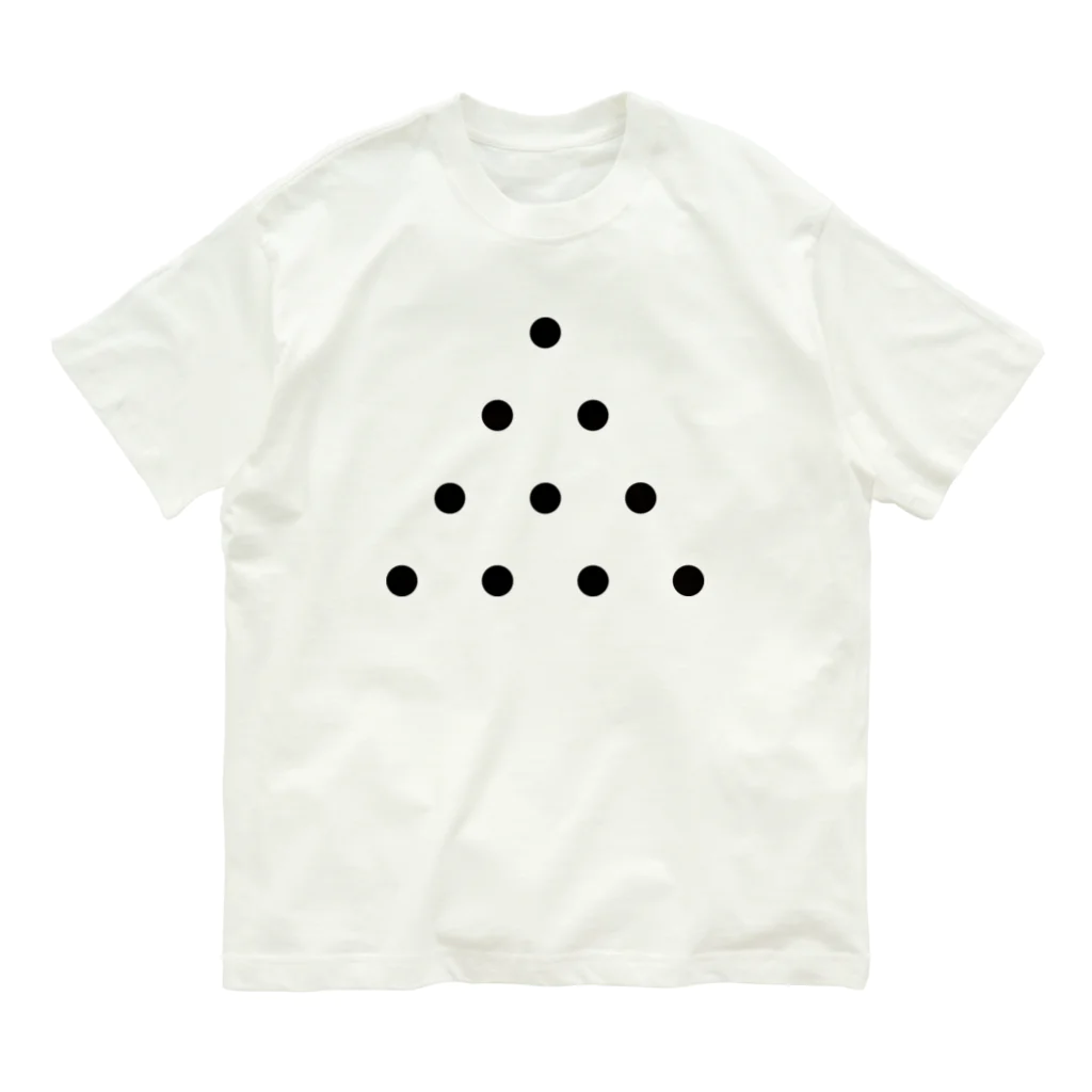 FUNDAMENTのピタゴラス教団 Organic Cotton T-Shirt