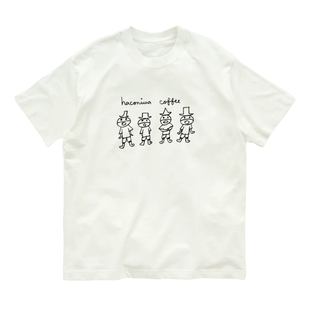 石原あけみ|haconiwa店主|のはーこーにーわー オーガニックコットンTシャツ