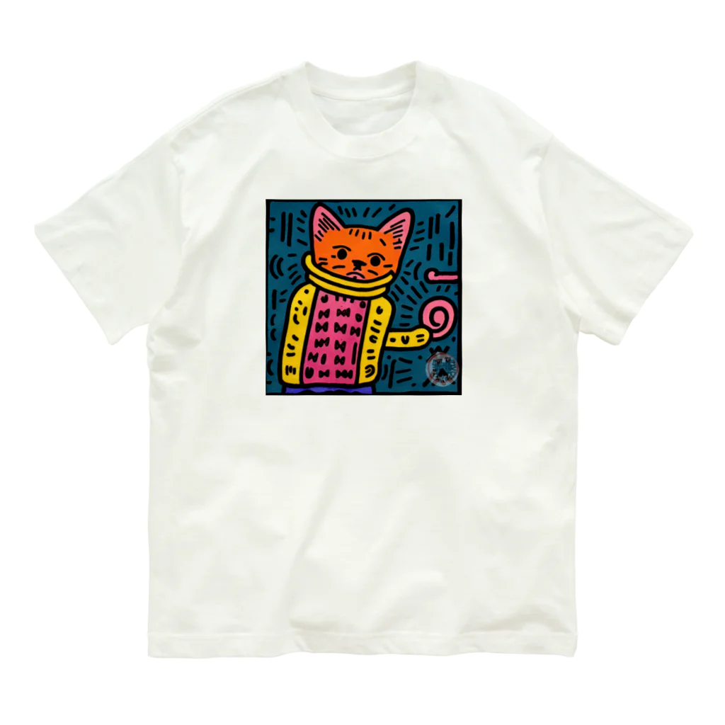 Magic Worldのカラフルな生き物シリーズ オーガニックコットンTシャツ