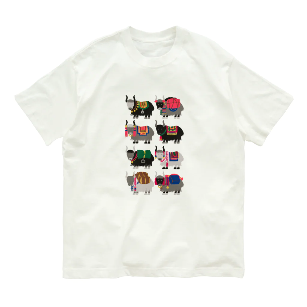 IZANAMI by Akane Yabushitaのヒマラヤのヤク Organic Cotton T-Shirt