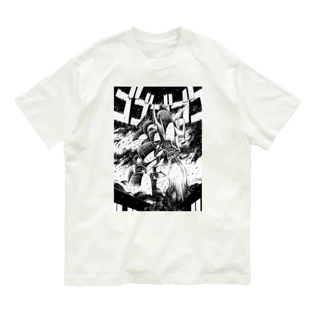 iwakunikogyoの鉄神02 Organic Cotton T-Shirt