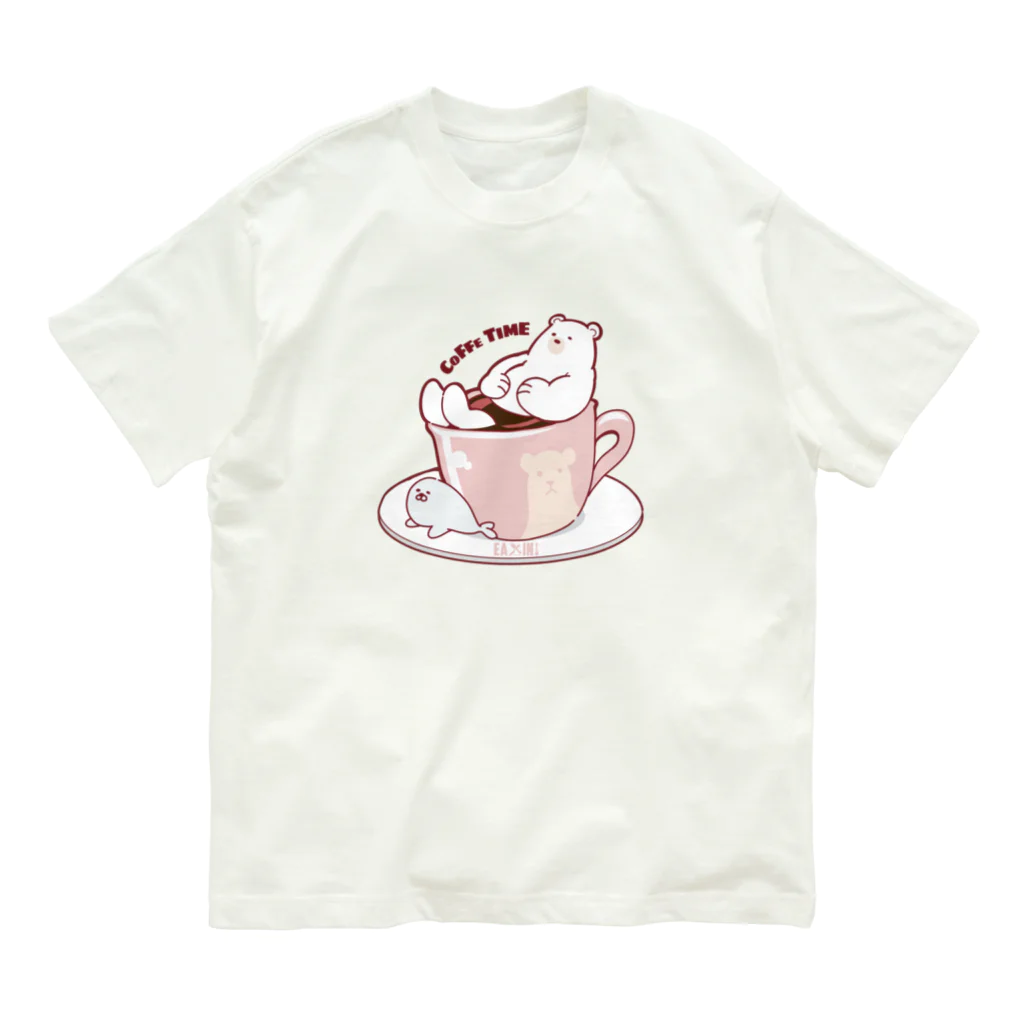 EAT IN!のcoffe time! オーガニックコットンTシャツ