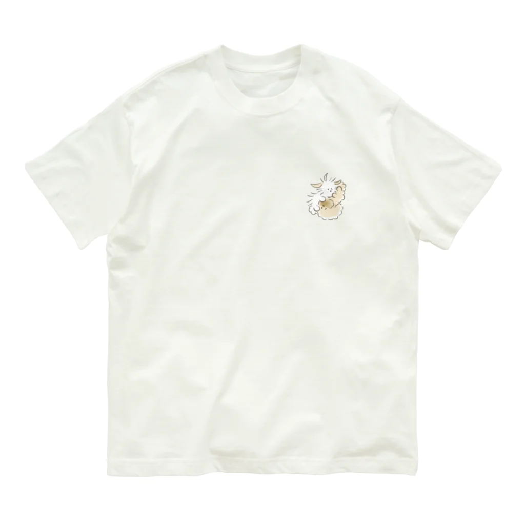 ぷぷまるのぷぷまる なかよし ロゴなし Organic Cotton T-Shirt