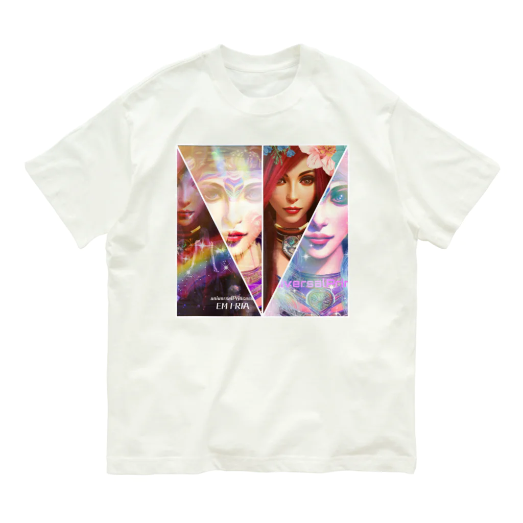 💖宇宙整体♪🌈♪こころからだチャンネル♪💖のuniversalPrincess  avatar EM I RIA à la carte オーガニックコットンTシャツ