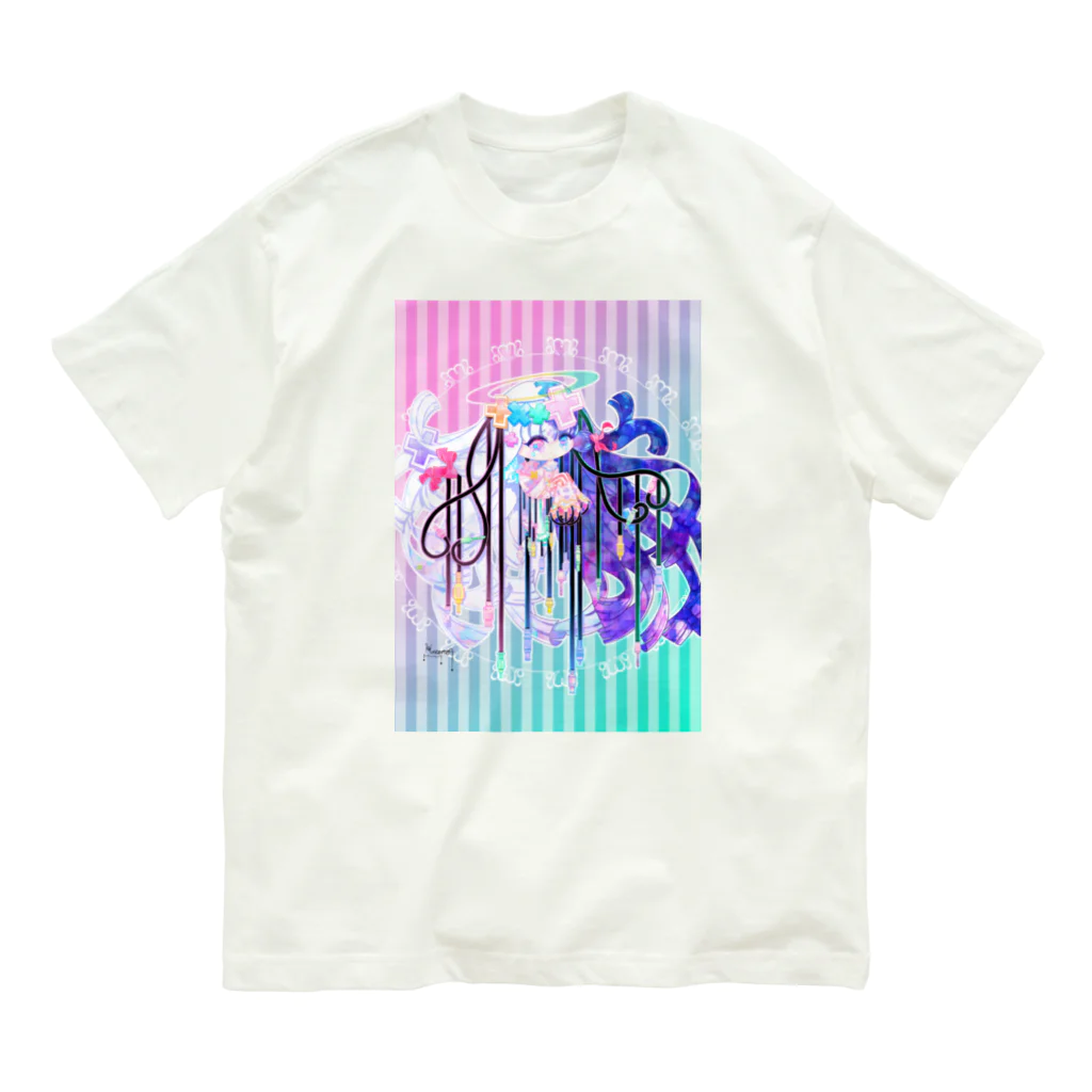 宵ノ音工房のGAMING・ANGEL Organic Cotton T-Shirt