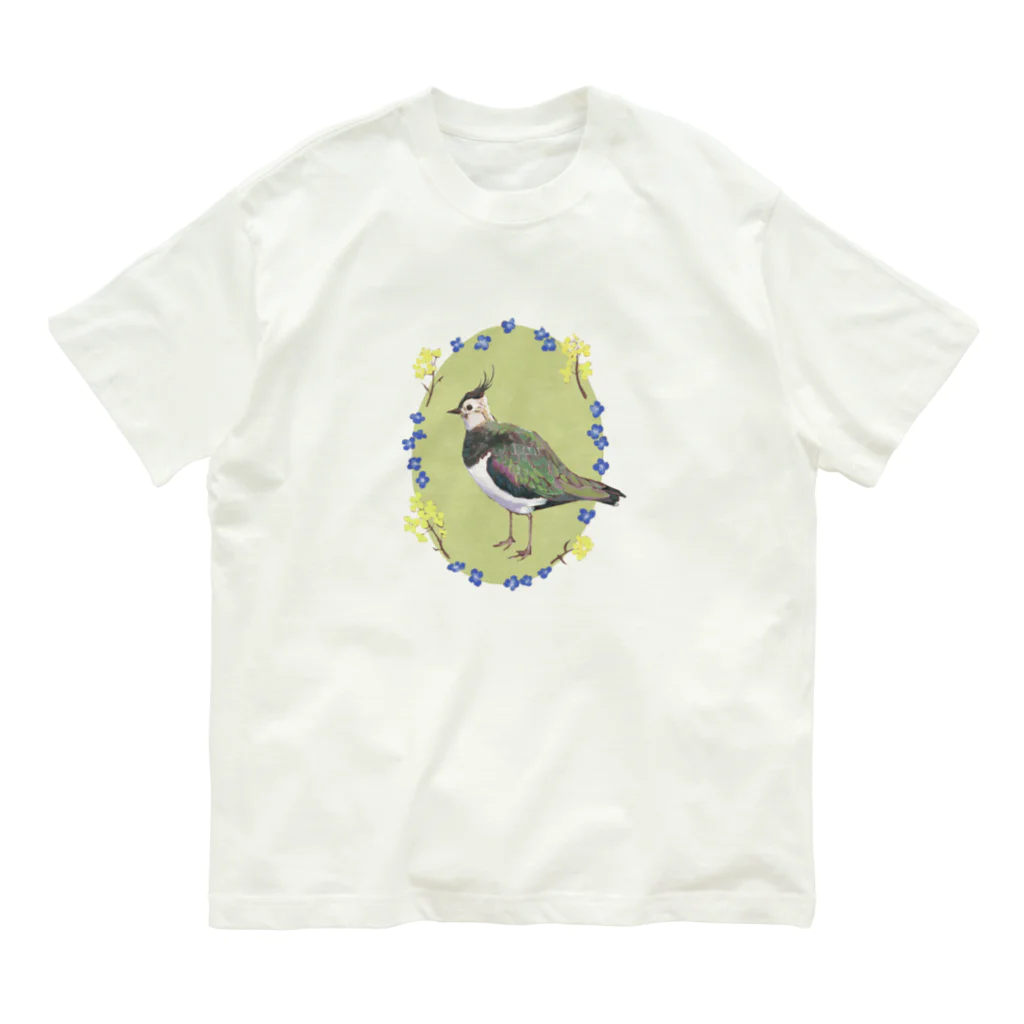 illust_mizのタゲリ オーガニックコットンTシャツ