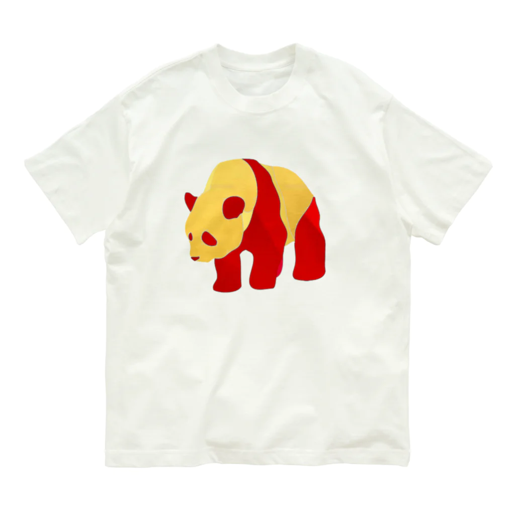 広熨斗隼人SHOPの広熨斗隼人のカラーパンダ🐼２ Organic Cotton T-Shirt