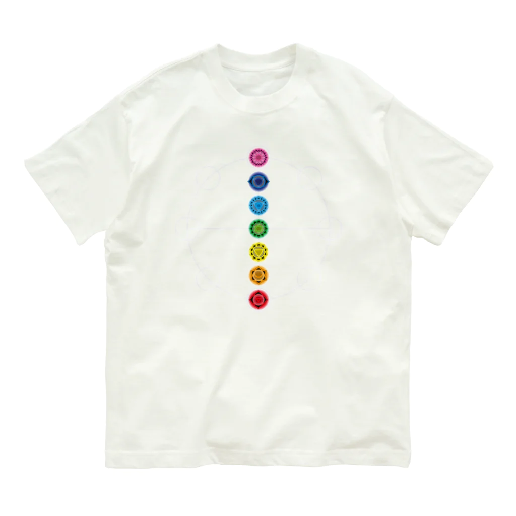 eight8infinitoの輪 オーガニックコットンTシャツ