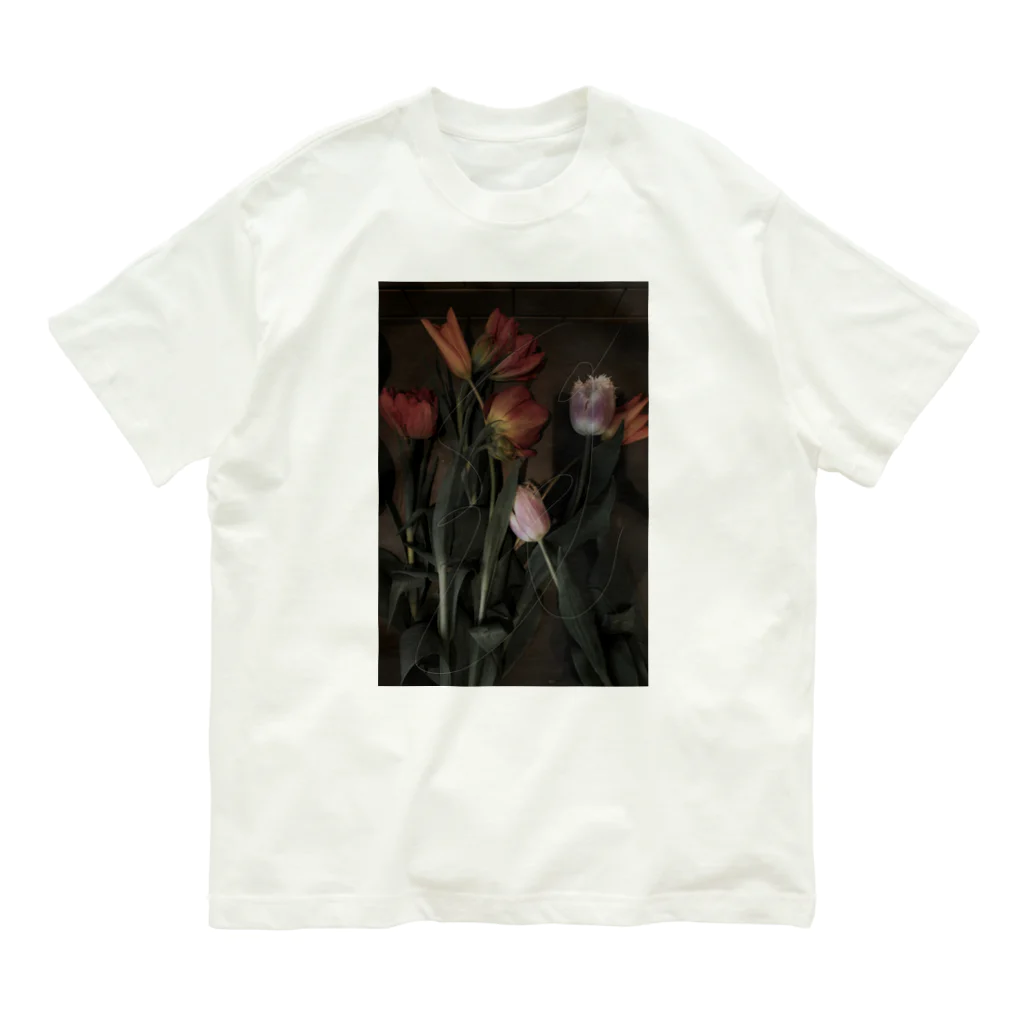 otsukiのチューリップ Organic Cotton T-Shirt