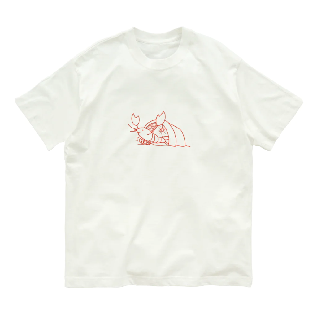 北ﾏｸﾗの国からのザリガニのおうち Organic Cotton T-Shirt