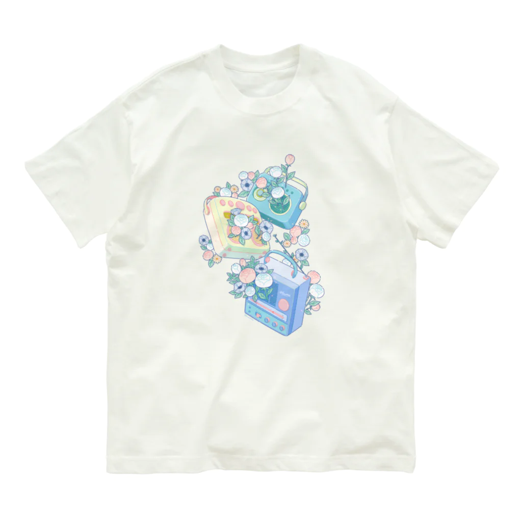 ヒロコのラジオ オーガニックコットンTシャツ