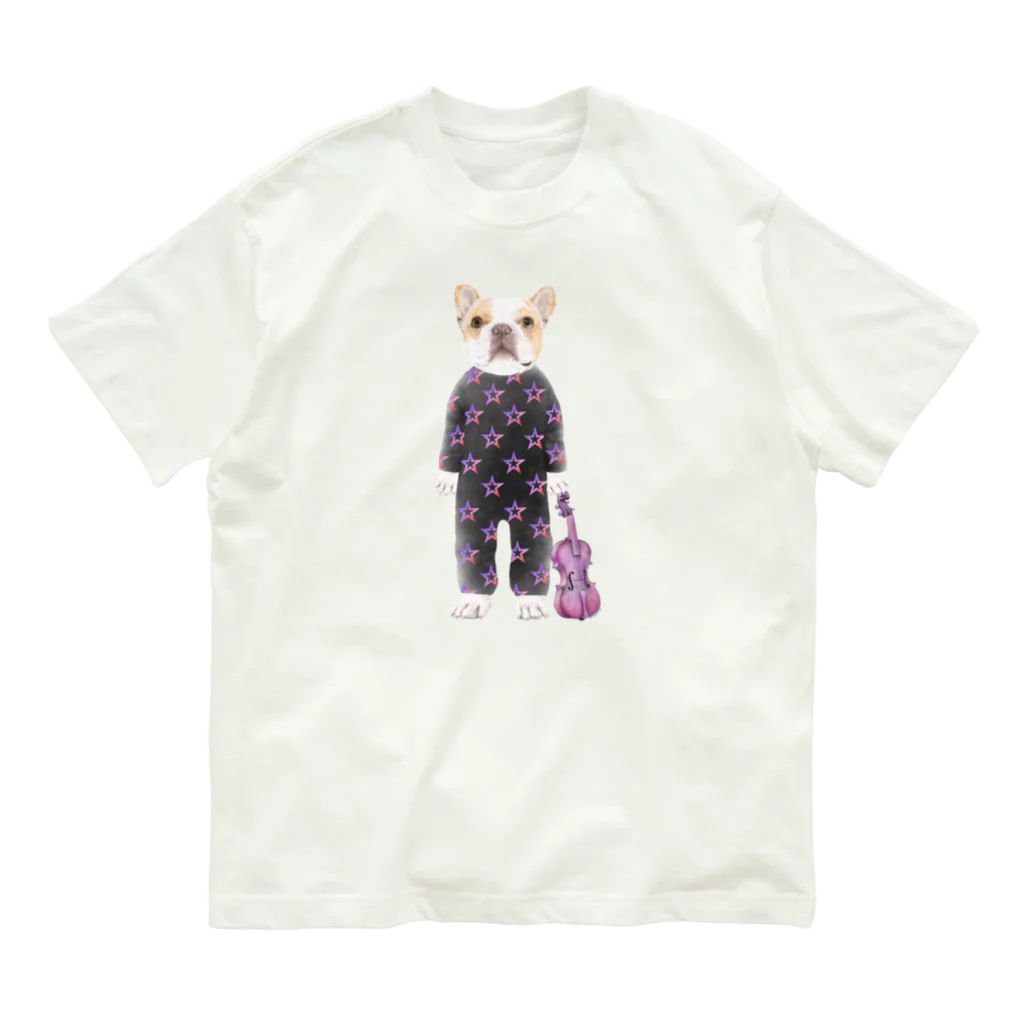 mayuenのブヒ愛 オーガニックコットンTシャツ