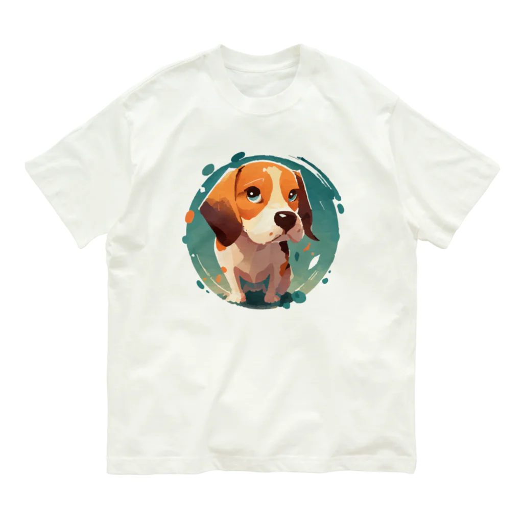 northwardのbeagle  Organic Cotton T-Shirt