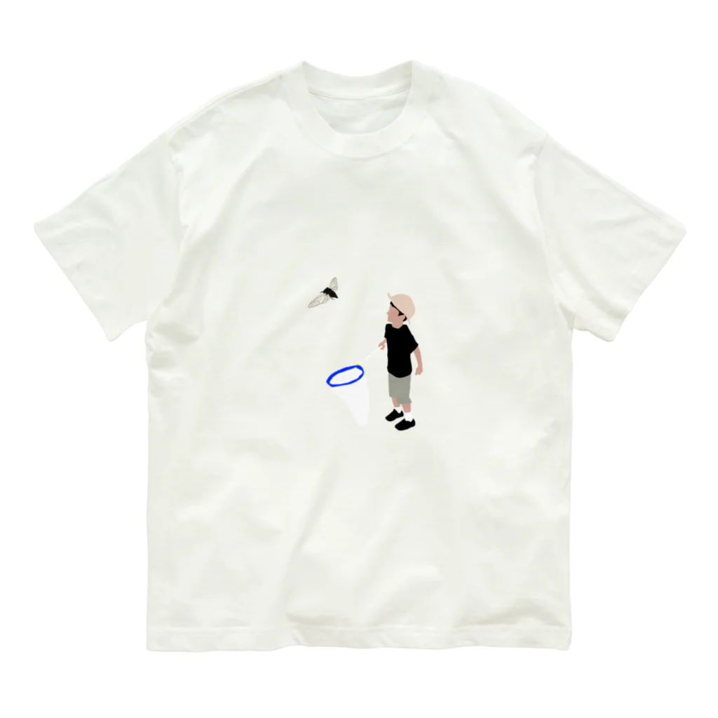 セミとぼくのセミとぼく Organic Cotton T-Shirt