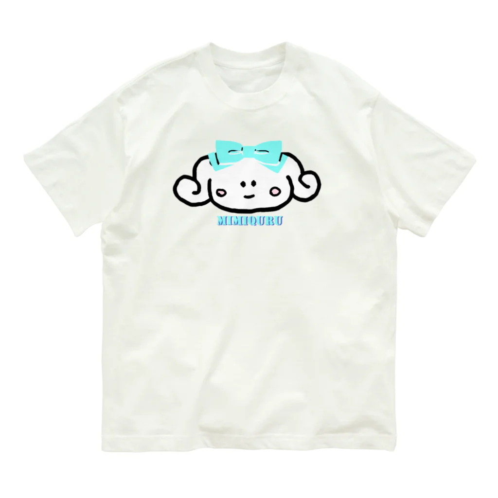  #satisfyingのみみきゅる オーガニックコットンTシャツ