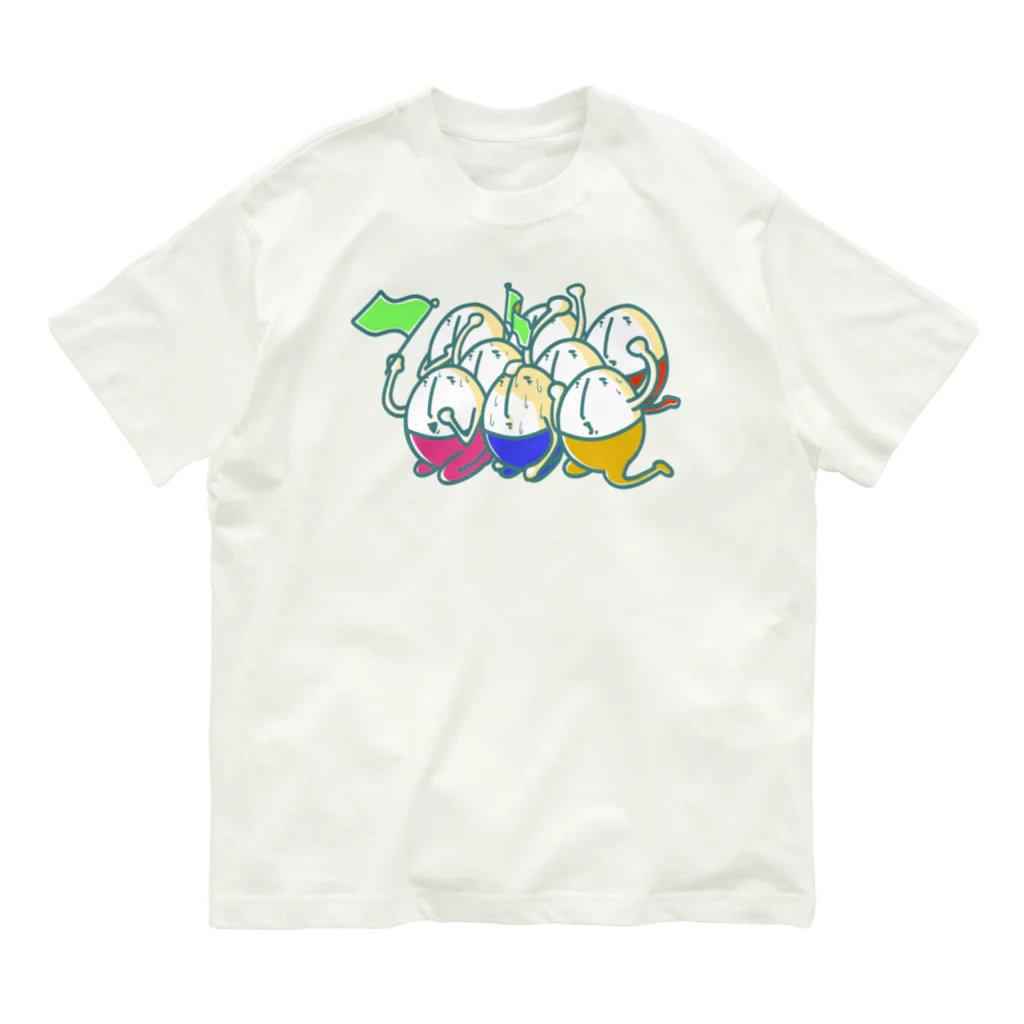 S@moffのぱんすてぃ・だんぷてぃ(応援) Organic Cotton T-Shirt