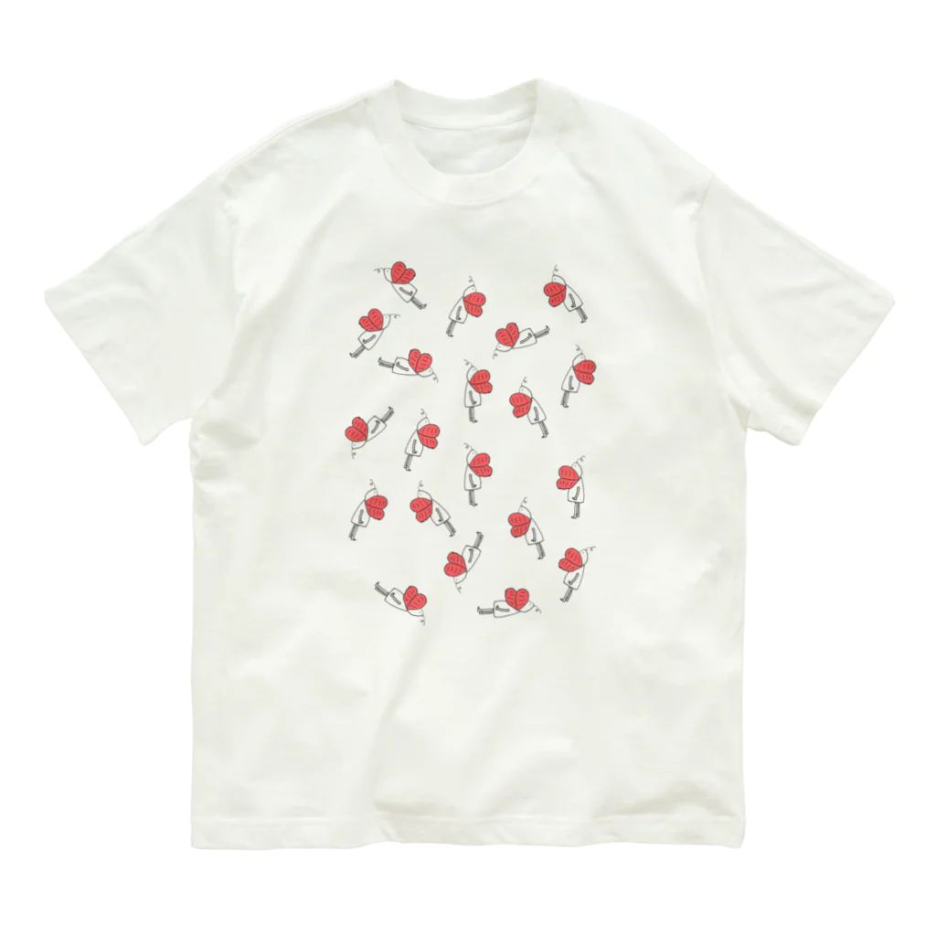 shoshi-gotoh 書肆ごとう 雑貨部のA Lot Of BigLips Organic Cotton T-Shirt