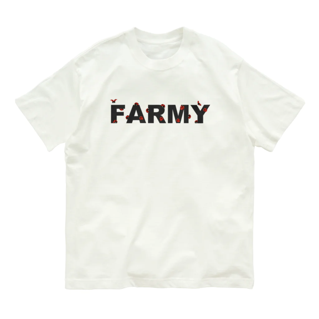 DESIGN 7483のFARMY only LADYBIRDS オーガニックコットンTシャツ